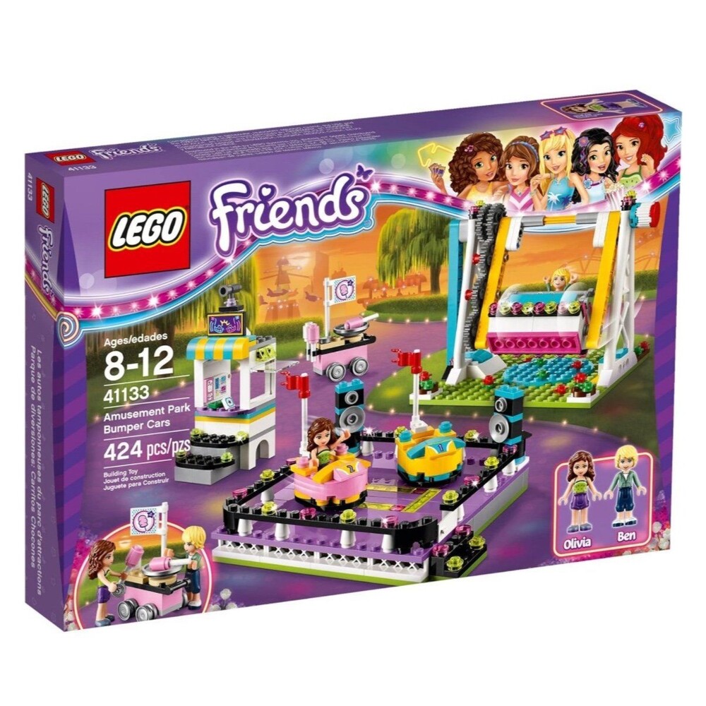 Lego Friends Amusement Park Bumper Card 41133